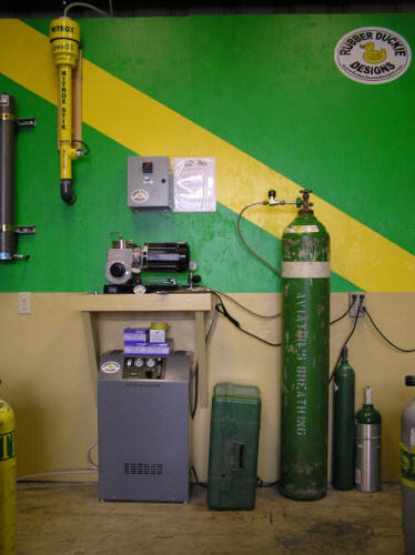 Nitrox Wall See in Sea